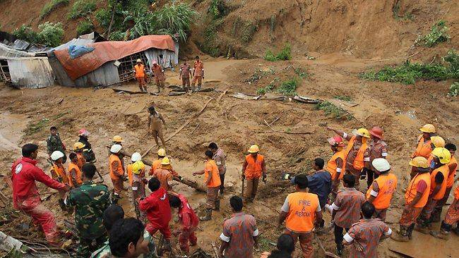 Bangladesh landslides: Death toll rises to 94