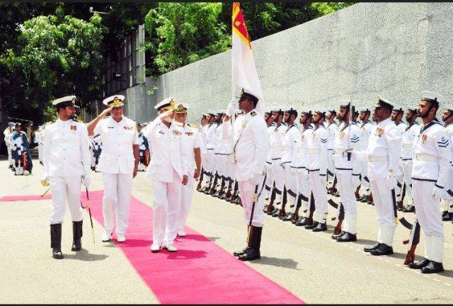 Pak naval chief reaches Sri Lanka for 5-day official tour