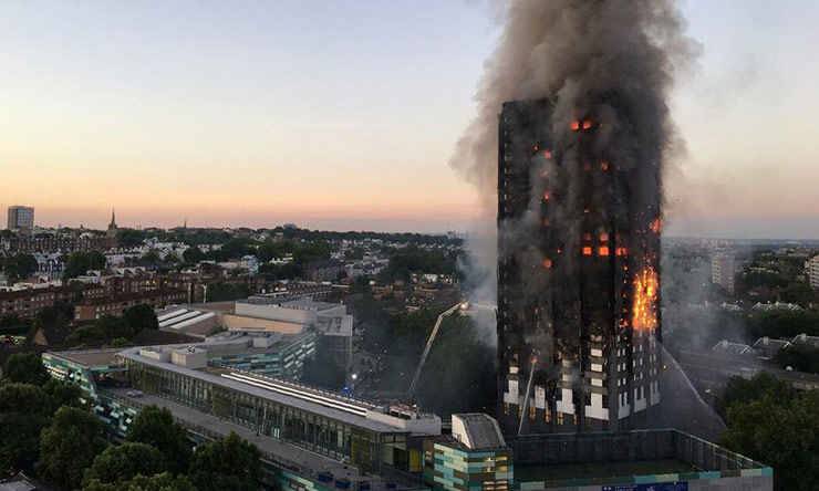 Baby thrown by mother from 10th floor of Grenfell Tower 'caught by man on ground'