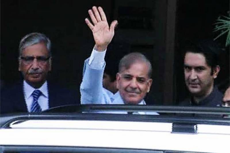 CM Punjab shahbaz sharif reaches judicial academy to appear before JIT