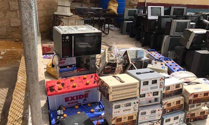 Huge cache of prohibited items recovered from Karachi jail