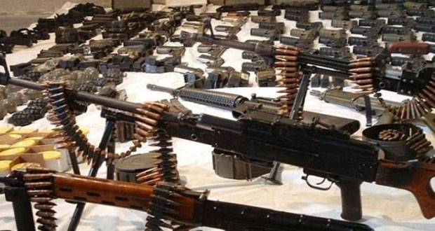 Huge cache of weapons seized from Waziristan