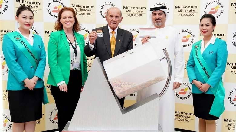 Pakistani becomes Millionaire at Dubai Duty Free Millennium