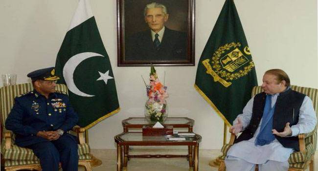 PM Nawaz meets Air Chief Marshal over PAF’s operational preparedness