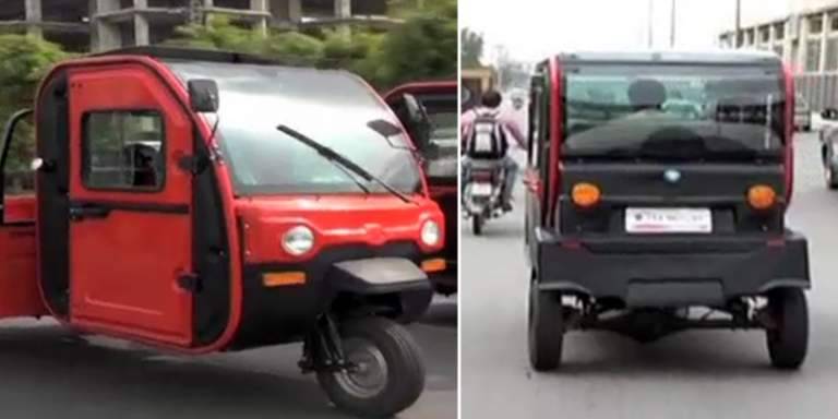 Lahoris get ready to ride on air-conditioned electric rickshaw