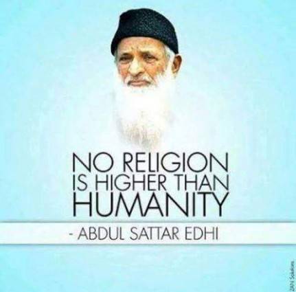 Edhi’s first death anniversary being observed today
