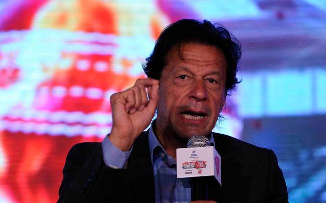 Neither Modi nor Trump can save PM Nawaz from accountability: Imran Khan