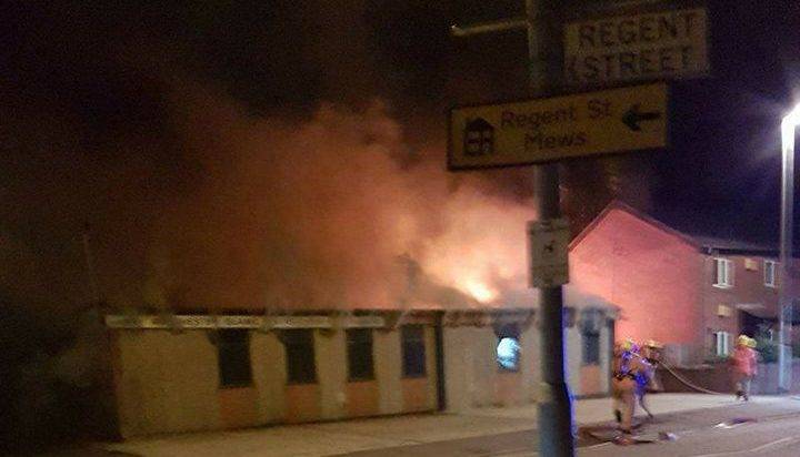 Mosque damaged in suspected arson attack