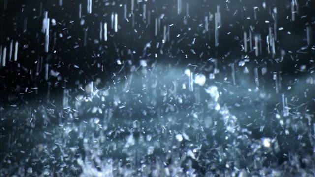 Heavy rain shower with thunderstorm expected 
