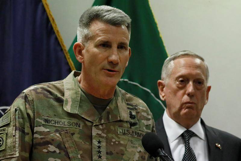 Trump suggests dismissal of U.S. commander amid intense Afghan wars