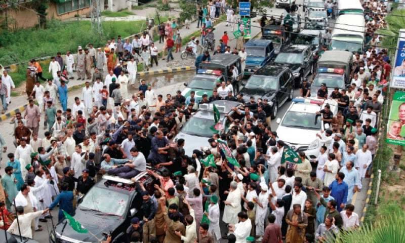14-years-old boy crushes to death by Nawaz Sharif’s rally