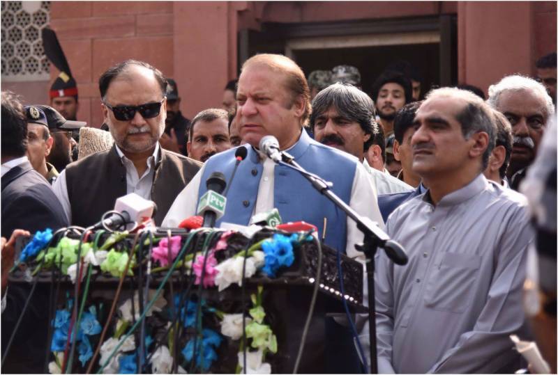 LHC issues notices to Nawaz Sharif over contempt of court 