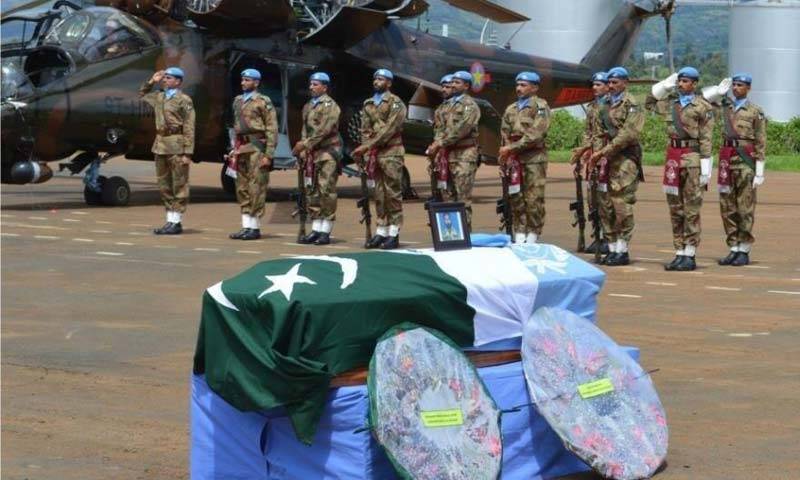 UN chief grieves martyrdom of Pakistani soldiers deployed in Congo