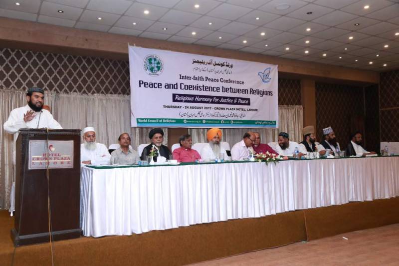 Only interfaith harmony can bring absolute peace in Pakistan: WCR