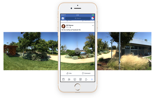 Upload 360 Degree Image as a Cover Picture on Facebook