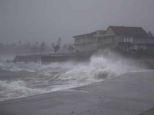 Hurricane Harvey makes landfall in Texas