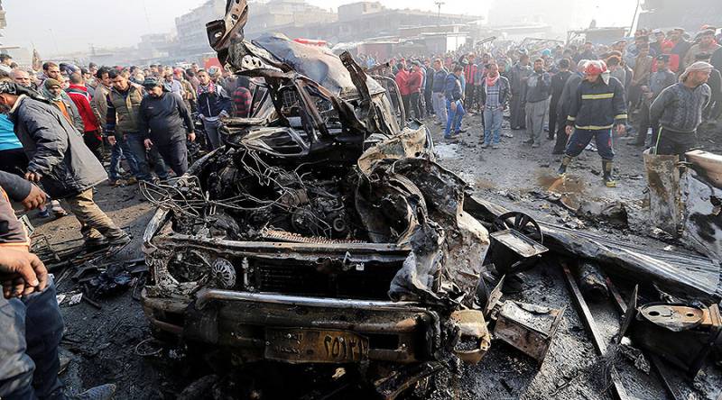 8 killed, over dozens injured in Baghdad bombing