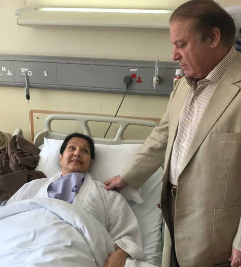 Former first lady Kulsoom Nawaz undergoes surgery for throat cancer