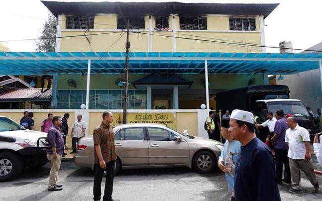 Boys ‘cried from barred windows’ as Islamic school blaze kills 23 in Malaysia