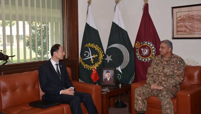Chinese ambassador meets Army chief Gen. Bajwa