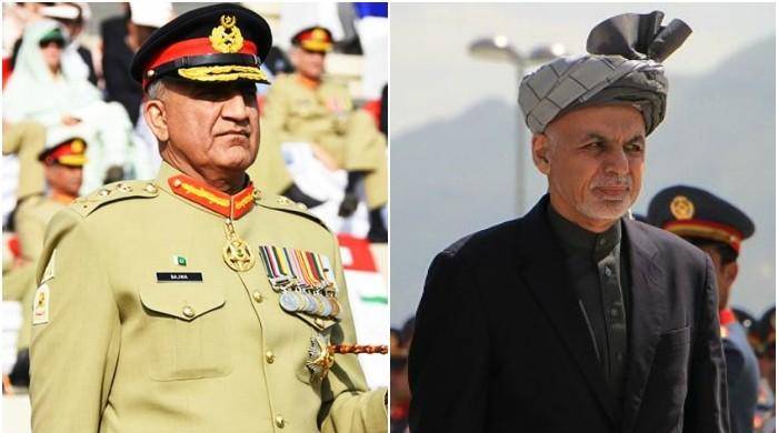 Army Chief General Bajwa meets Afghan President Ashraf Ghani