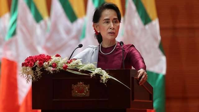 Oxford University college removes Suu Kyi portrait over plight of Rohingya Muslims