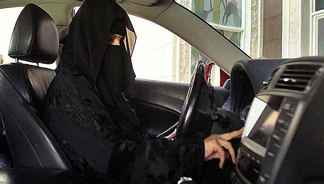 Saudi woman booked for driving