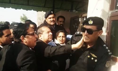 Punjab govt sacked advocate who slapped police officer outside NAB court