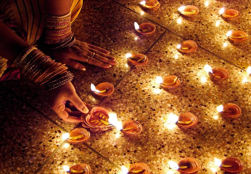 Hindu community celebrates Diwali