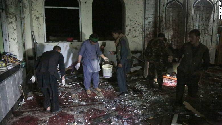 60 killed, 45 injured in two Afghan mosque attacks  