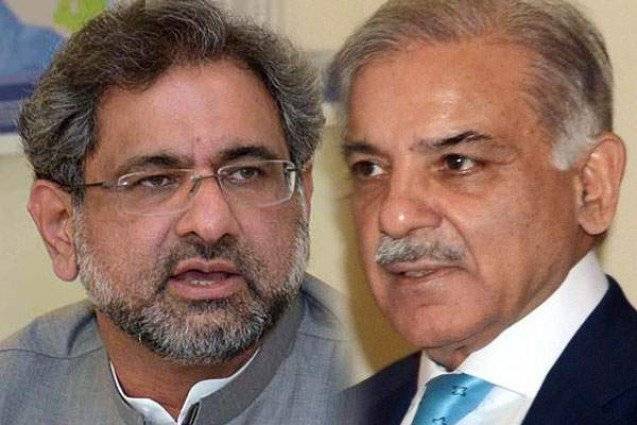PM Abbasi, Punjab CM Shehbaz leave for London to meet ousted PM Nawaz