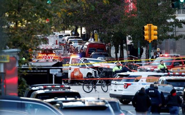 8 killed in truck attack on Manhattan bike path