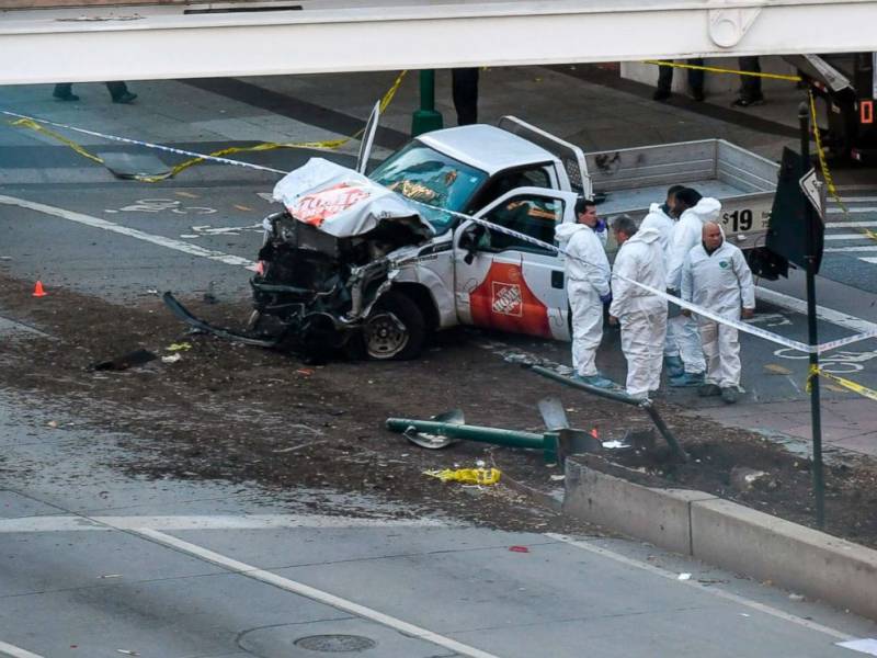 8 killed in truck attack on Manhattan bike path