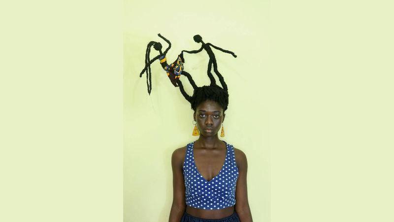 Ivorian artist puts a twist on #MeToo: she says it with her hair