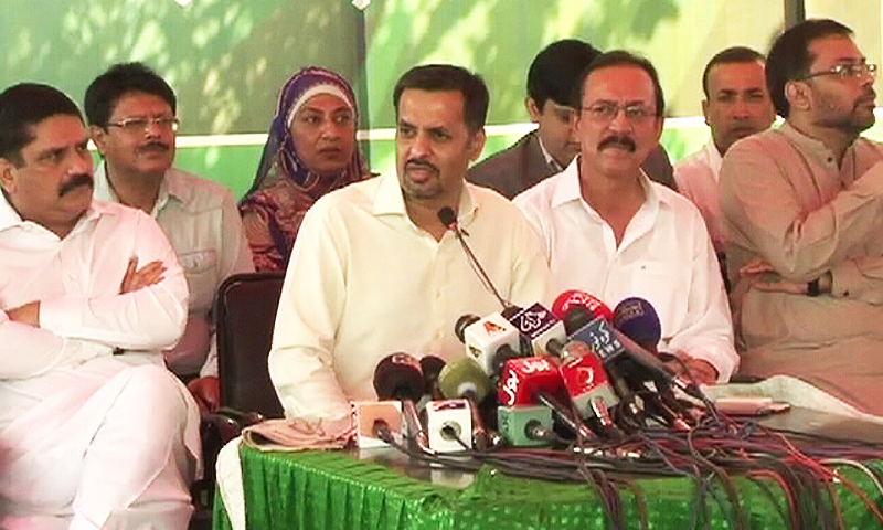 Establishment called PSP to meet MQM-P at Farooq Sattar’s request: Mustafa Kamal