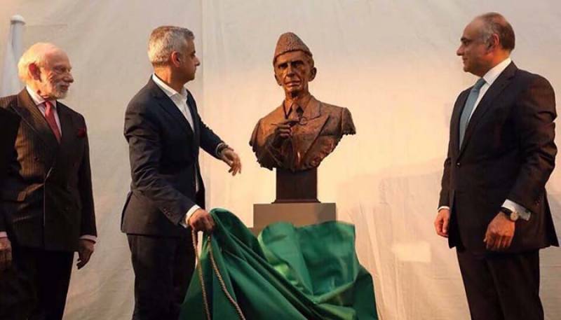 British museum unveils Quaid-e-Azam statue