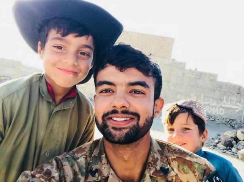 Martyrdom Second Lieutenant Abdul Moeed buried at Cavalry Ground graveyard