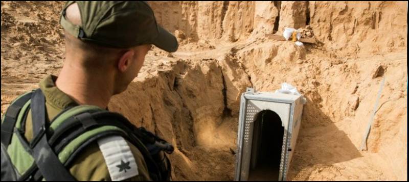 Israel reveals details of new underground wall along Gaza Strip