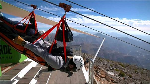 UAE claims world's longest zipline