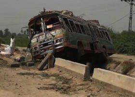 Eight dead, 20 injured in road mishap