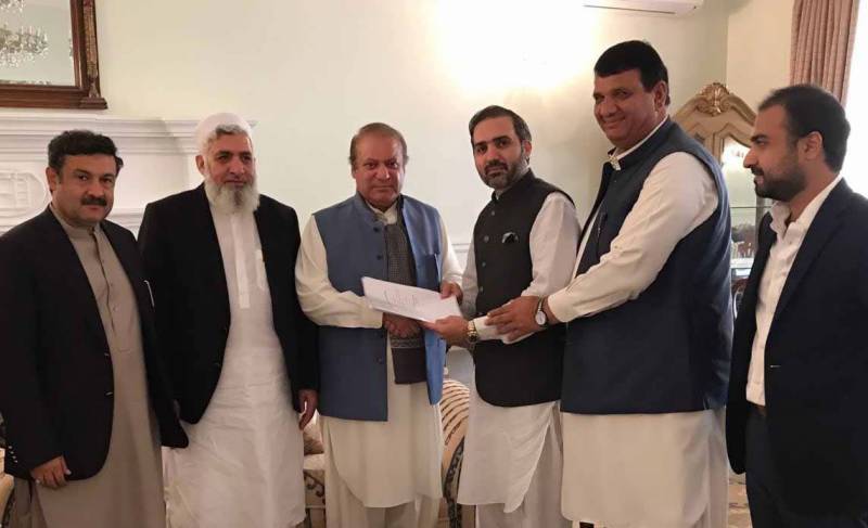 Newly elected FATA Senator joins PML-N