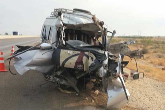 Road accidents claim 12 lives, injure dozens