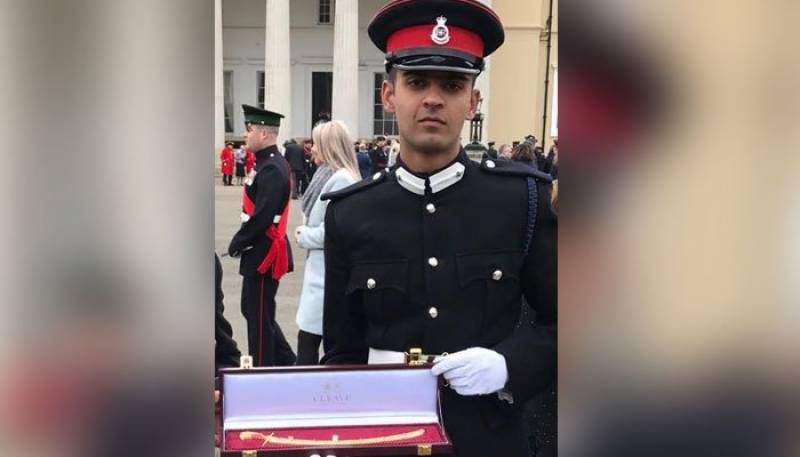 Pak army cadet receives international medal at British royal military academy 