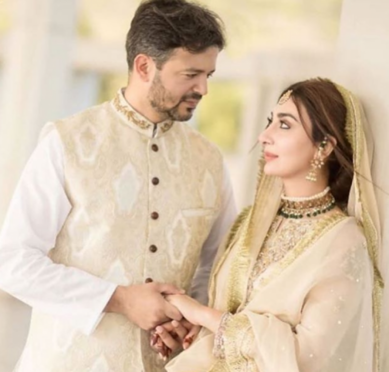 Watch: Ayesha Khan looks stunning at her Nikah ceremony