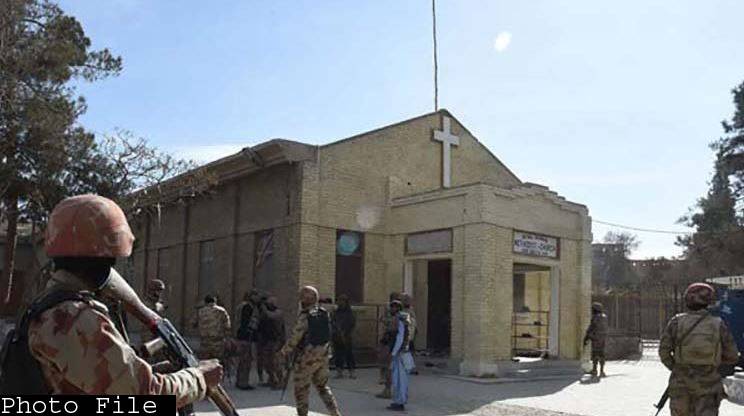 One dead, 6 injured in attack on Christian community near Quetta church