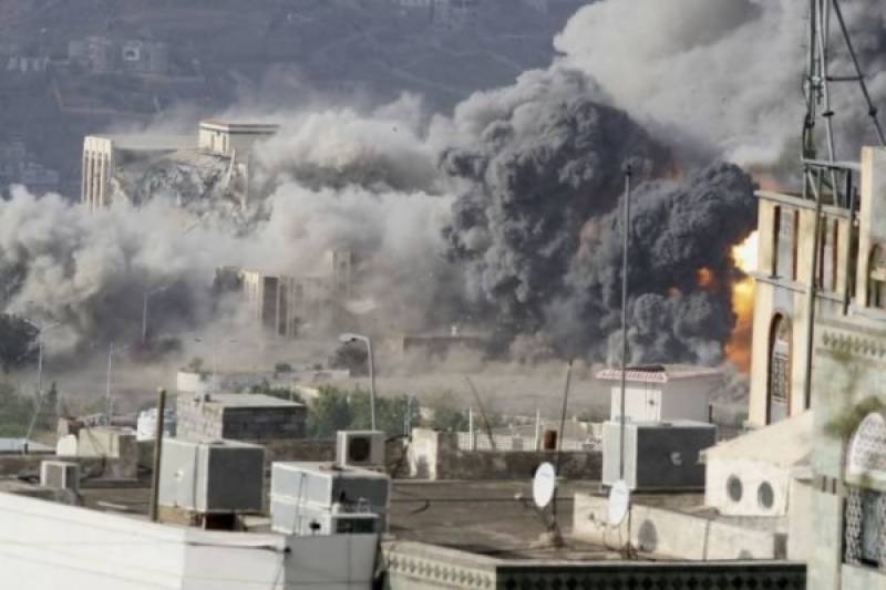 Saudi air strikes target wedding ceremony, kill 20 including Houthi leader