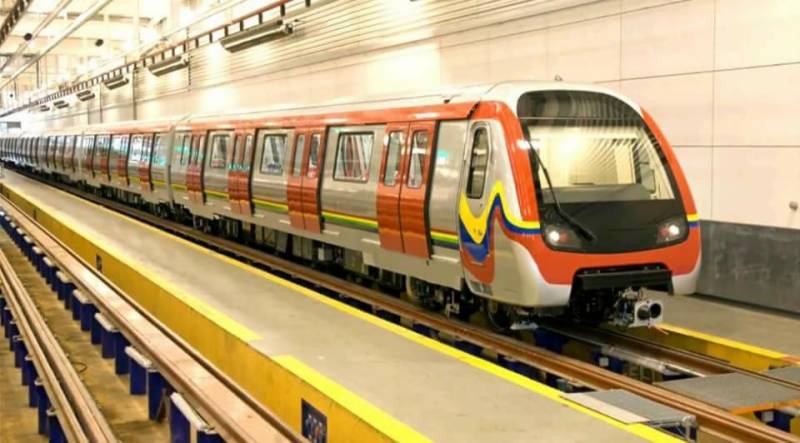 Video: Shehbaz inaugurates second Orange Line Train test run