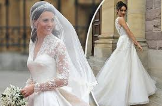 Would you like to see Meghan Markle's wedding secret dress