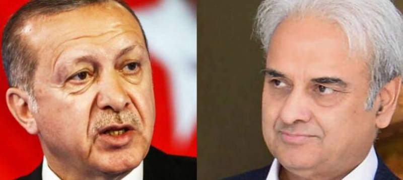 Caretaker PM Mulk congratulates Erdogan on presidential win