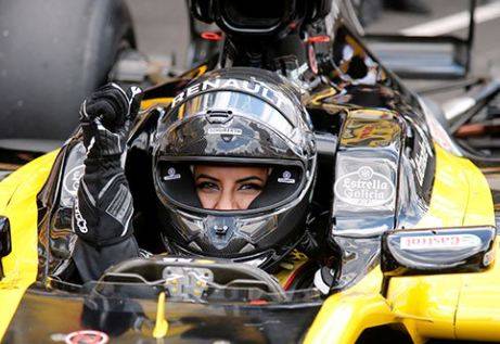 Saudi woman drives F1 car to mark end of ban in ultra-conservative kingdom